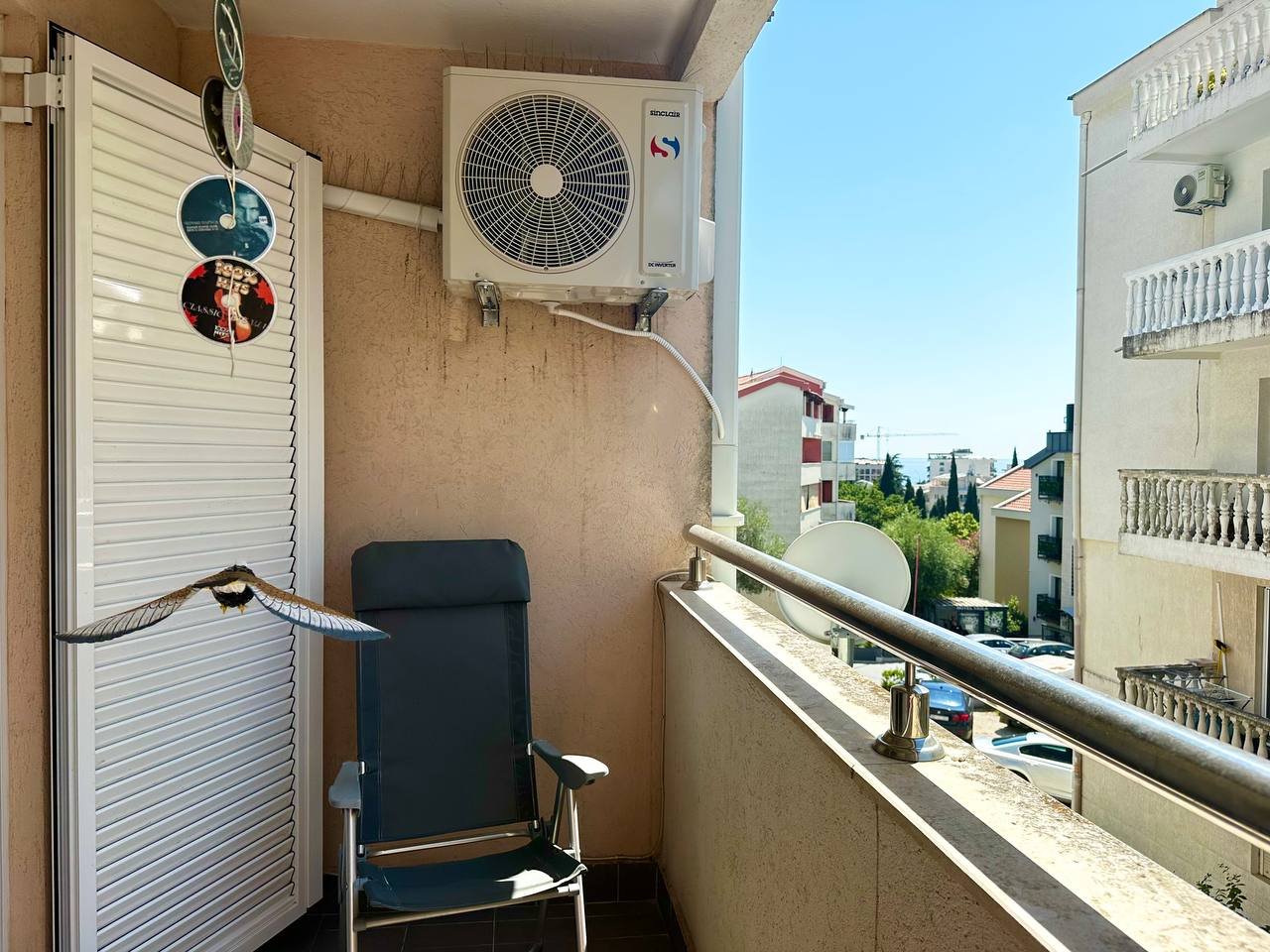 Podkošljun apartment balcony view