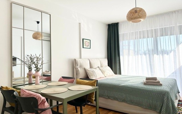 Studio Olivia Bečići olive grove terrace